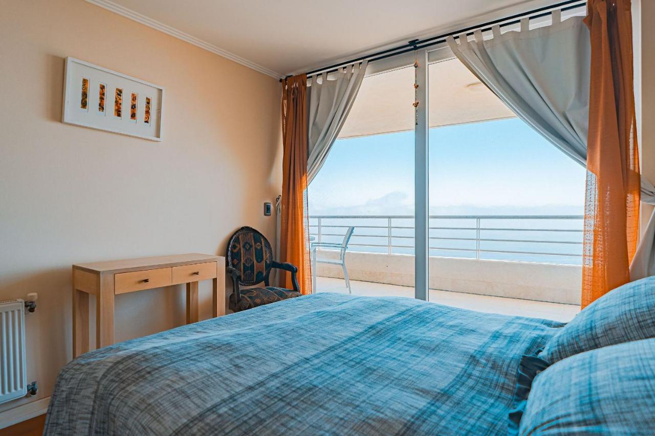 Hermoso Departamento Con Insuperable Vista Al Mar Vina del Mar Exterior photo