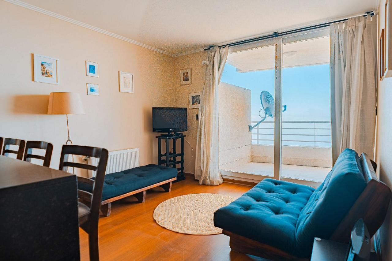 Hermoso Departamento Con Insuperable Vista Al Mar Vina del Mar Exterior photo