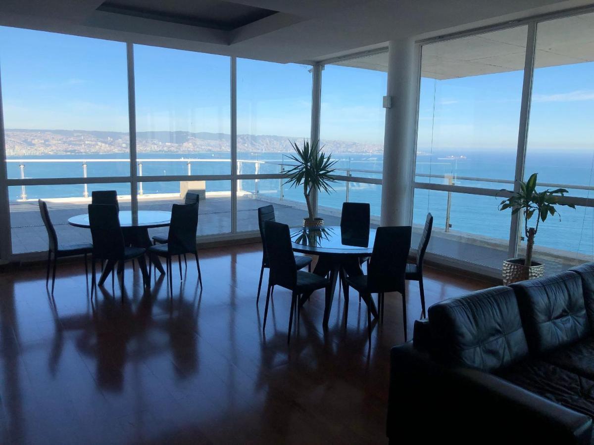 Hermoso Departamento Con Insuperable Vista Al Mar Vina del Mar Exterior photo