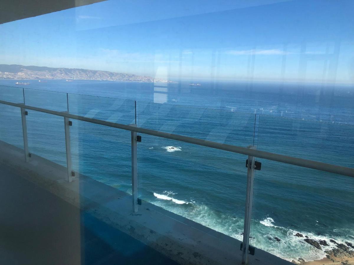 Hermoso Departamento Con Insuperable Vista Al Mar Vina del Mar Exterior photo